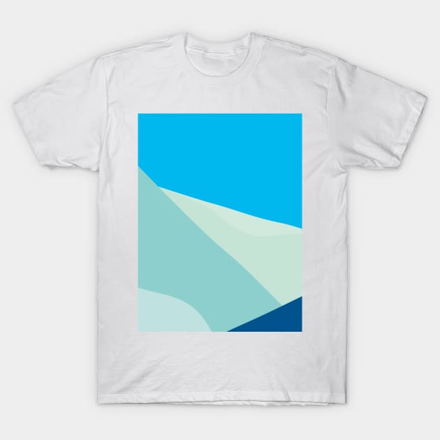 Blue mountain T-Shirt by Imordinary